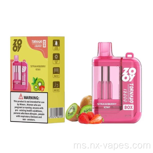 Zooy Tornado 18000 Puffs Harga Vape Guna